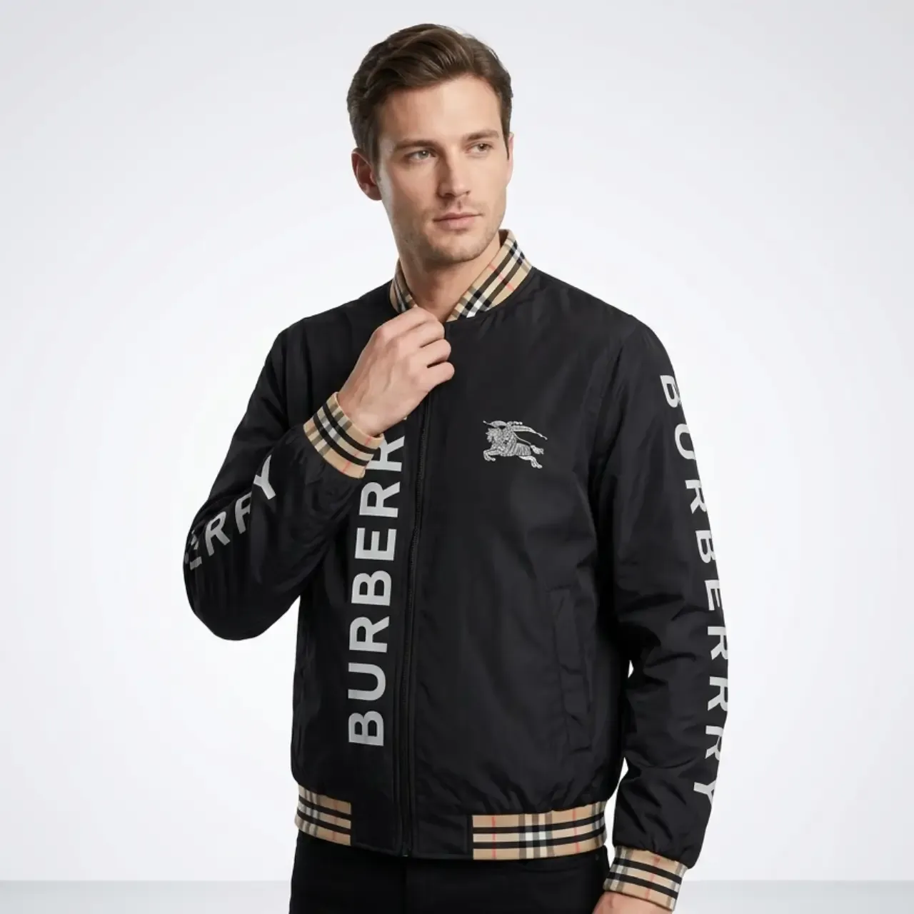 Burberry Established 1856 Bomber Jacket