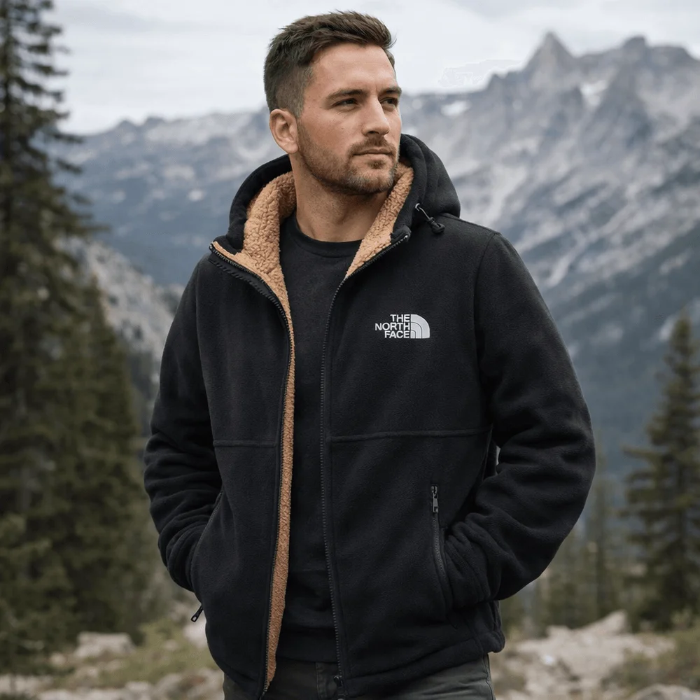 Warm Teddy Fleece Hooded Jacket