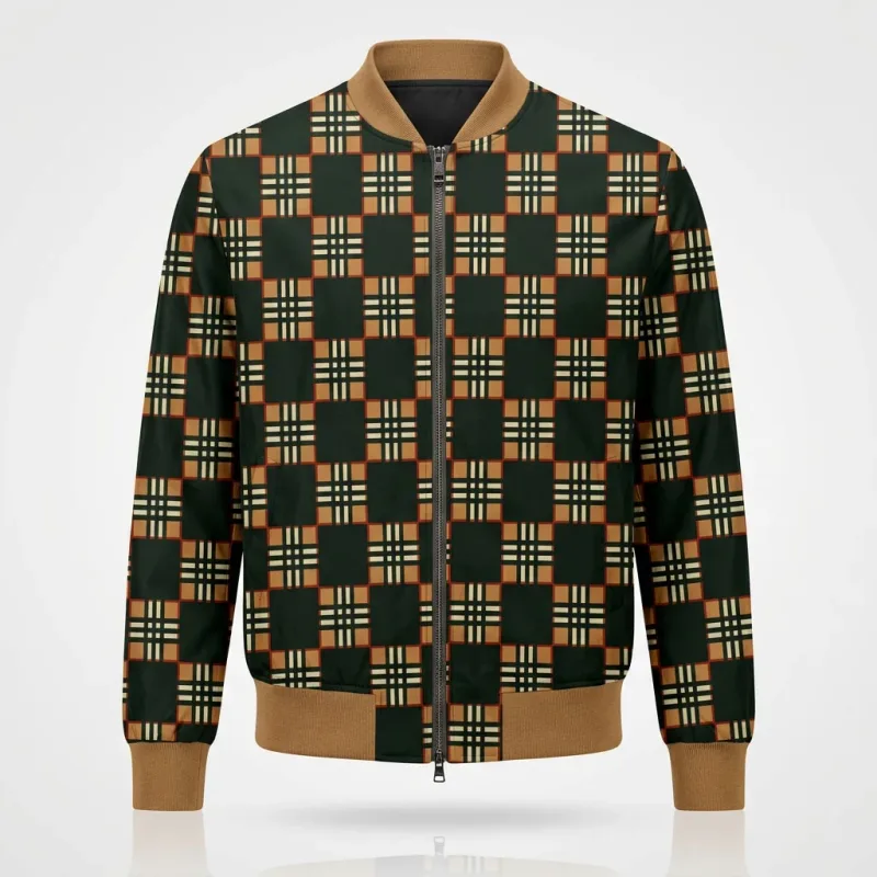 Burberry Check Bomber Jacket - Premium Edition