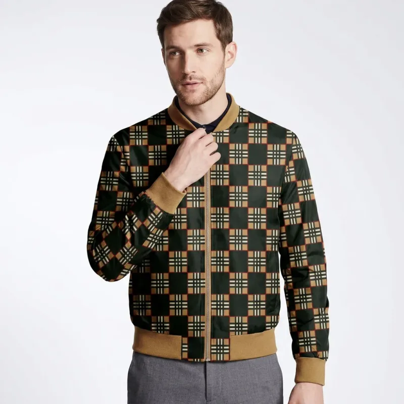 Burberry Check Bomber Jacket - Premium Edition