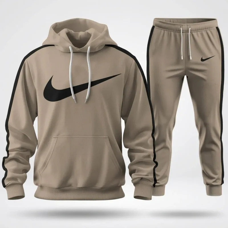 Nike Sportswear Swoosh Tracksuit Set - Khaki