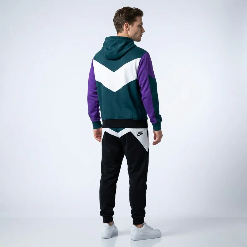 Nike Sportswear Chevron Colorblock Hoodie