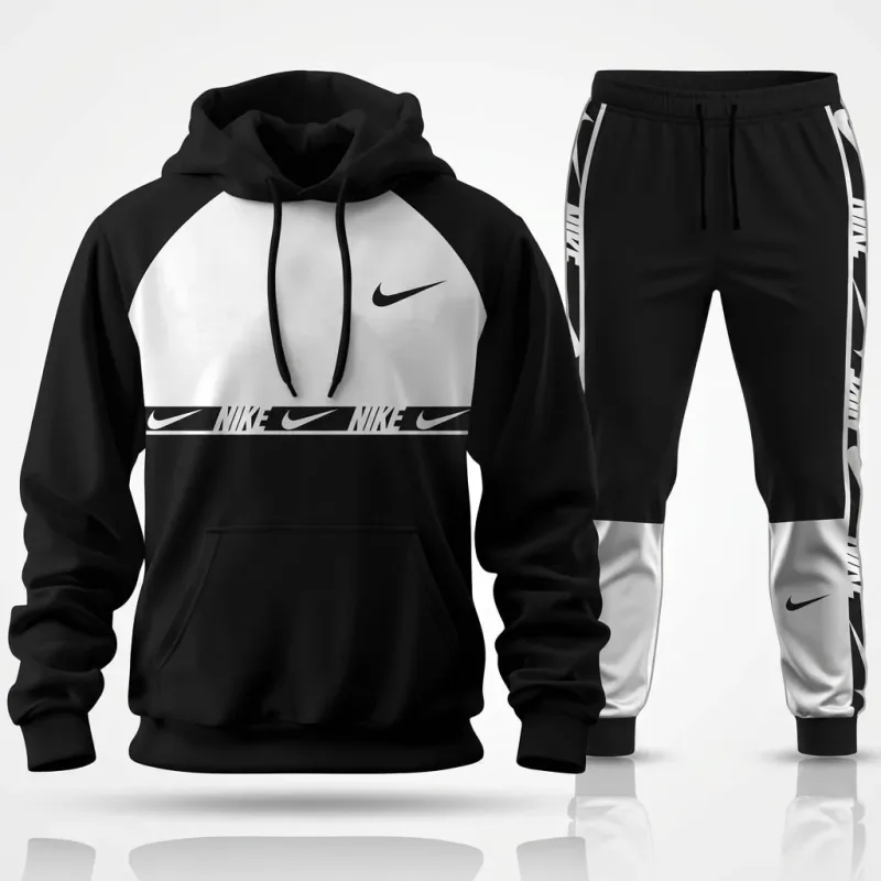 Nike Block Colorway Hoodie & Joggers Set