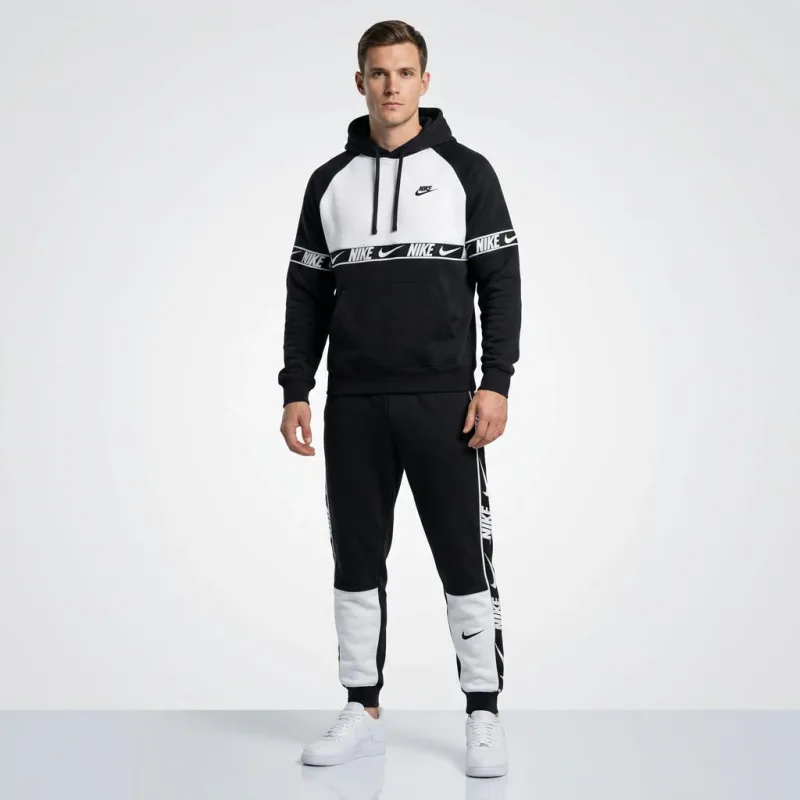 Nike Block Colorway Hoodie & Joggers Set