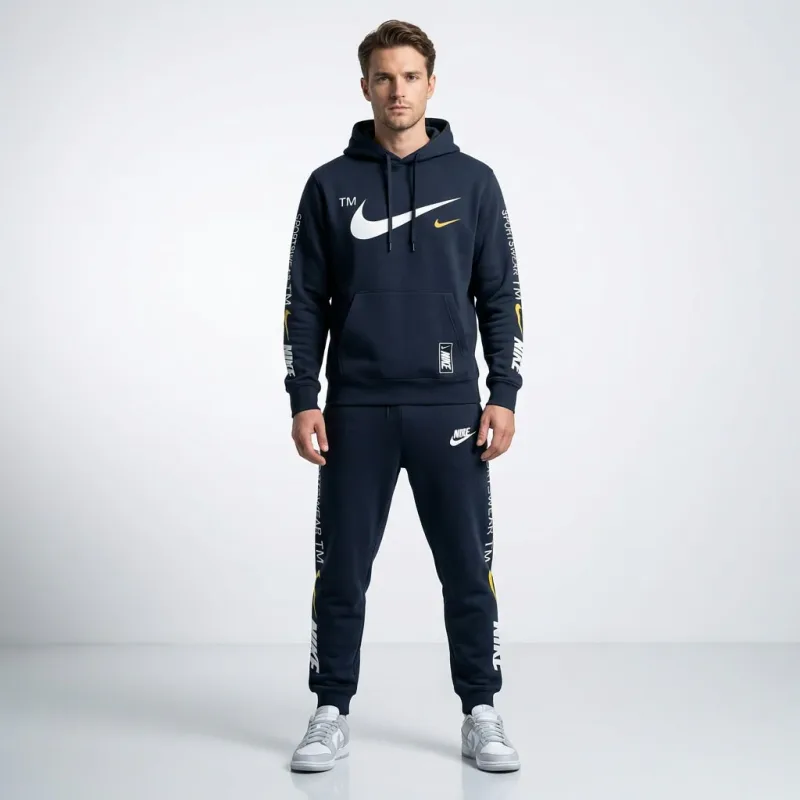 Nike Sportswear Tracksuit Set with Swoosh Logo