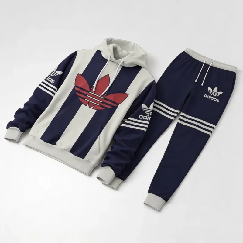 Adidas Originals Trefoil Striped Tracksuit Set