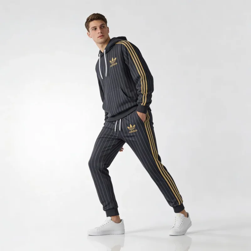 Adidas Originals Pinstripe Tracksuit Set