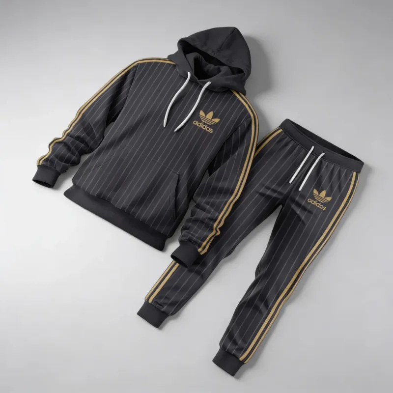 Adidas Originals Pinstripe Tracksuit Set