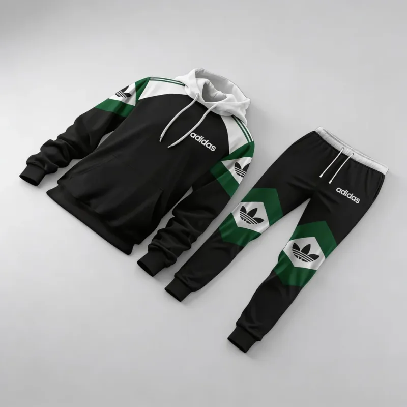 Adidas Originals Colorblock Hoodie & Joggers Set