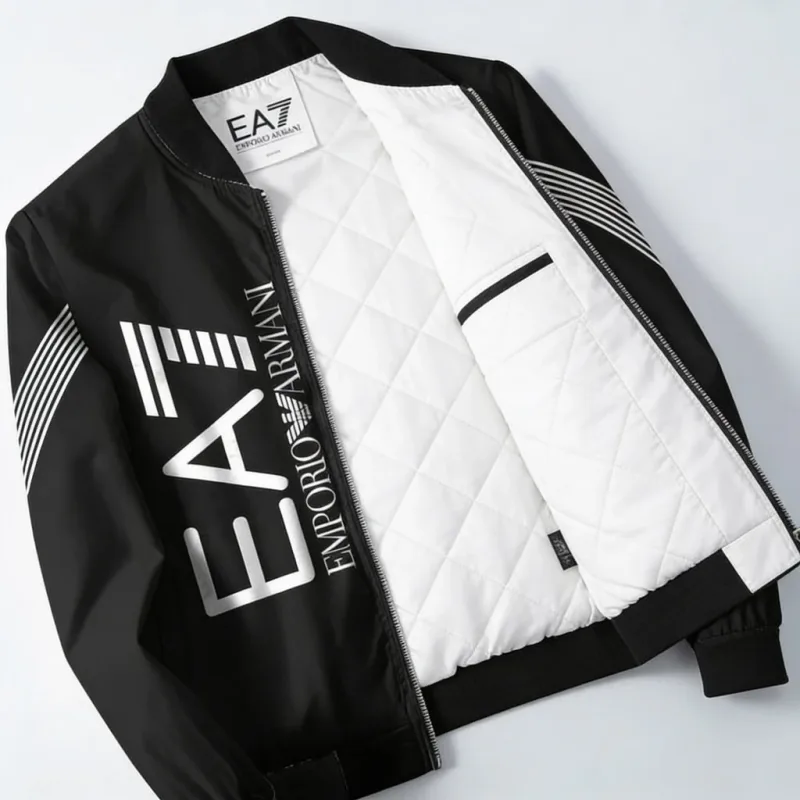 EA7 Emporio Armani Logo Bomber Jacket