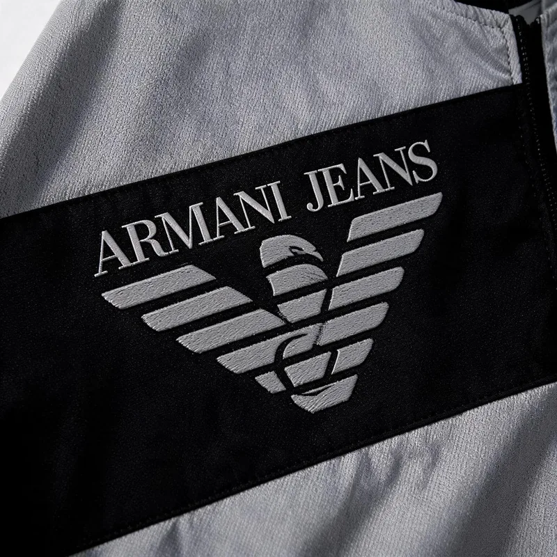 Armani Jeans Logo Bomber Jacket