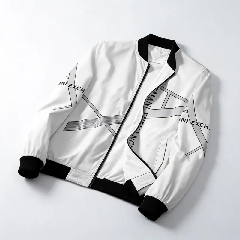 Armani Exchange Graphic Bomber Jacket