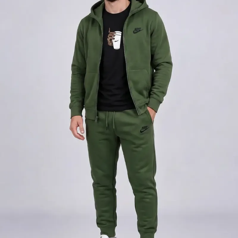 Nike Originals Sportswear Tracksuit Green