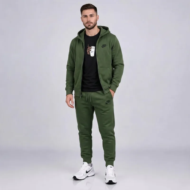 Nike Originals Sportswear Tracksuit Green