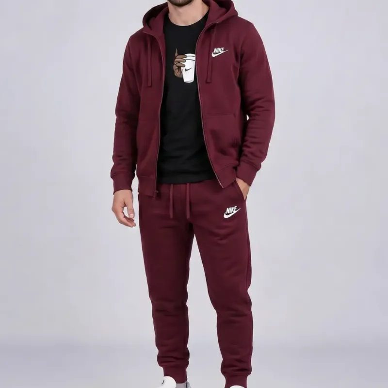 Nike Originals Sportswear Tracksuit Red